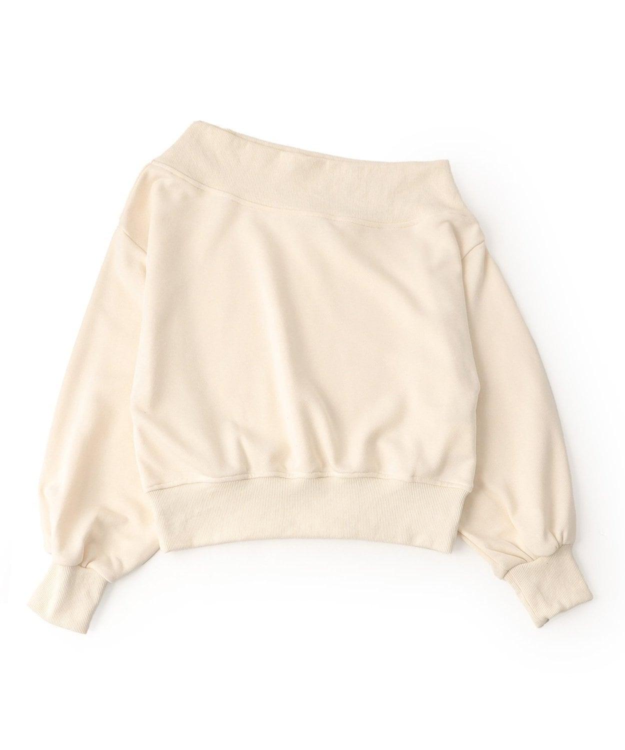 單肩印花衛衣【韓國時尚】