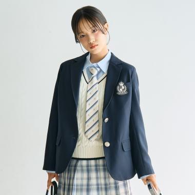 【畢業服・典禮】帶徽章西裝外套