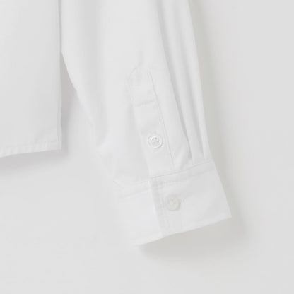 【畢業服・典禮】【易護理】褶皺襯衫