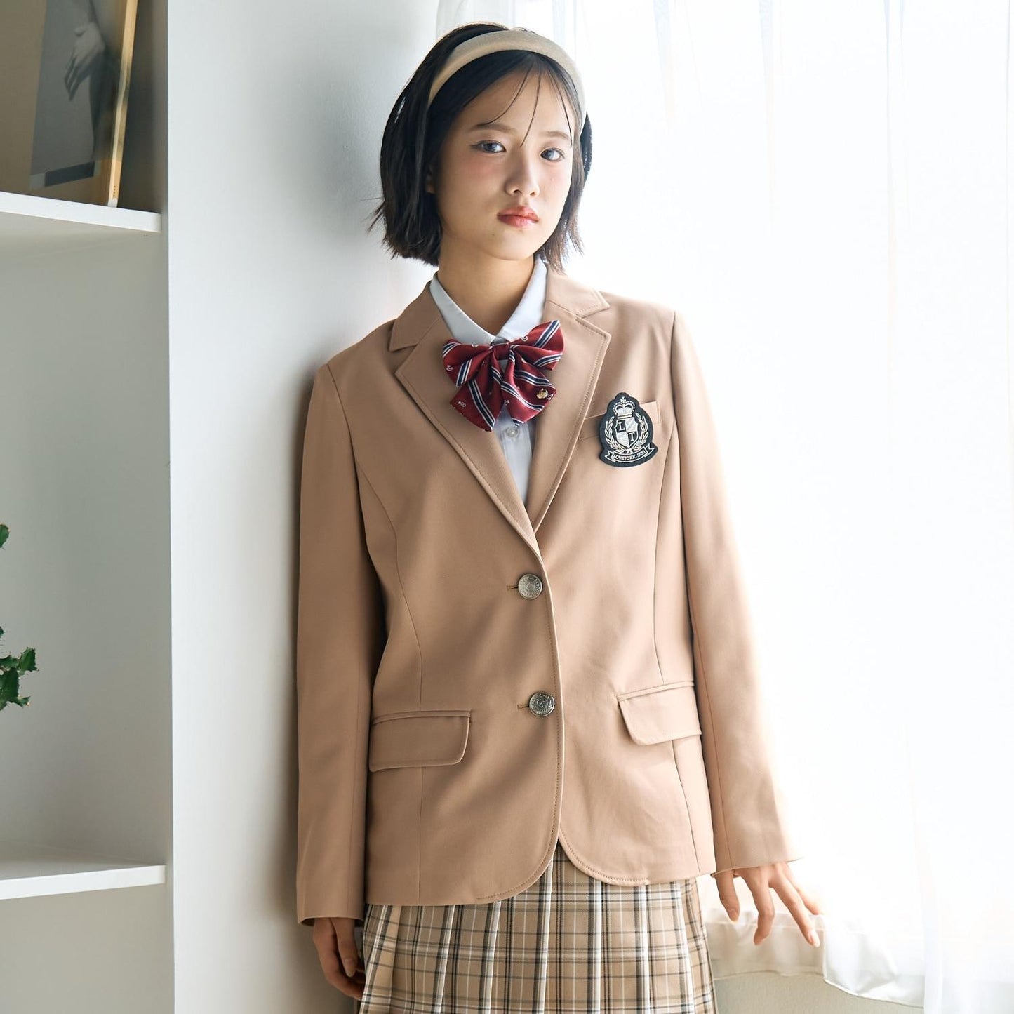 【畢業服・典禮】帶徽章西裝外套