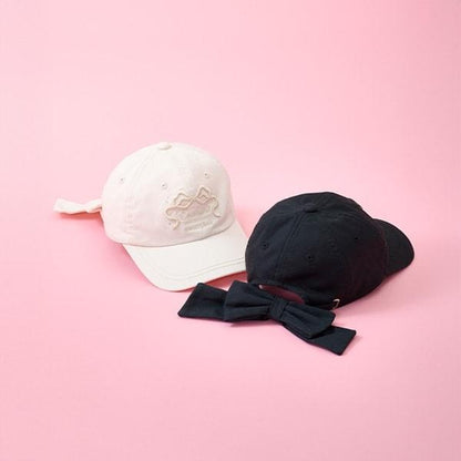 【防紫外線・遮熱・涼感】後繫帶蝴蝶結帽