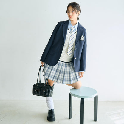 【畢業服・典禮】帶徽章西裝外套