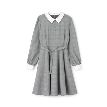 【畢業服・典禮】配腰帶連衣裙