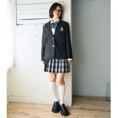 【畢業服・典禮】帶徽章西裝外套