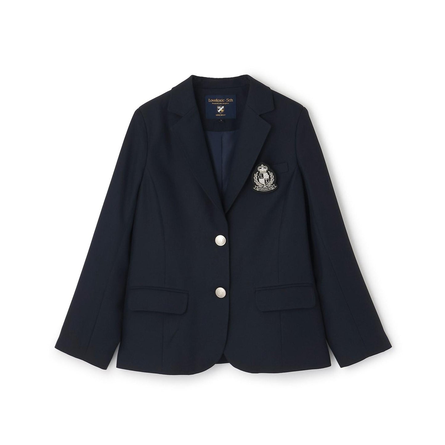 【畢業服・典禮】帶徽章西裝外套