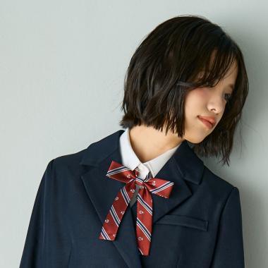 【畢業服・典禮】斜紋細領結