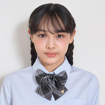 【畢業服・典禮】格紋蝴蝶結領帶