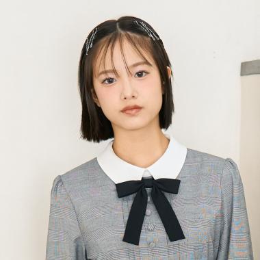 【畢業服・典禮】斜紋細領結