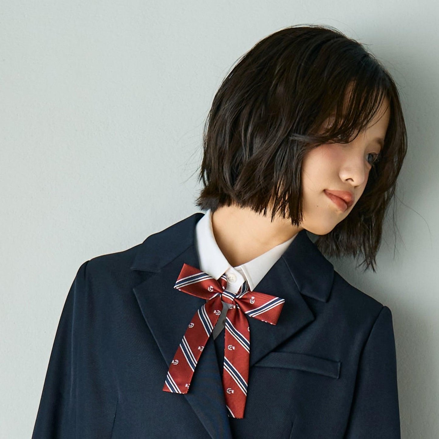 【畢業服・典禮】斜紋細領結