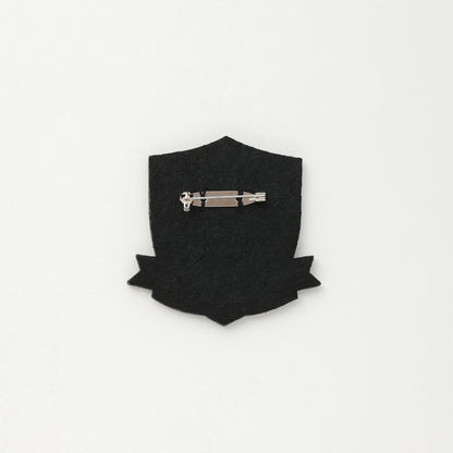 【畢業服・典禮】帶徽章條紋西裝外套