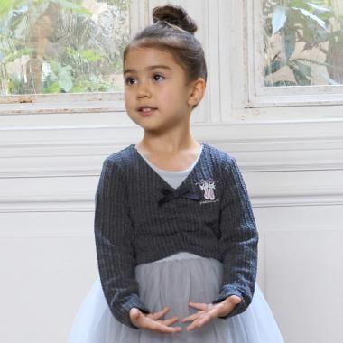 芭蕾風提花上衣