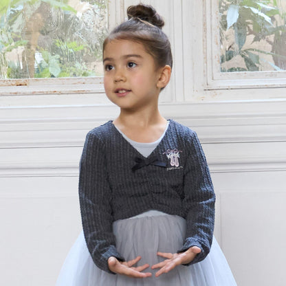 芭蕾風提花上衣