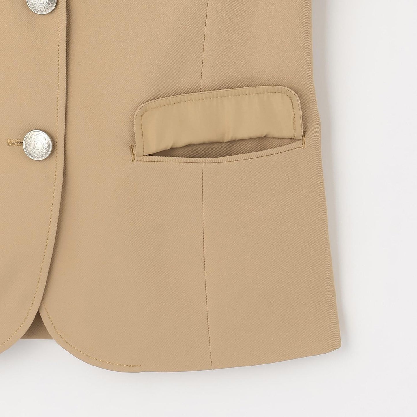 【畢業服・典禮】帶徽章西裝外套