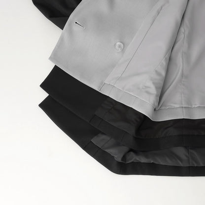 【畢業服・典禮】帶徽章短款外套