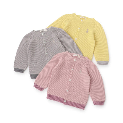 高彈力針織開衫【日本製造】