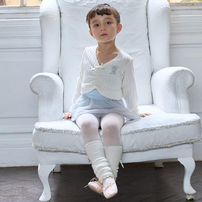 芭蕾風提花上衣