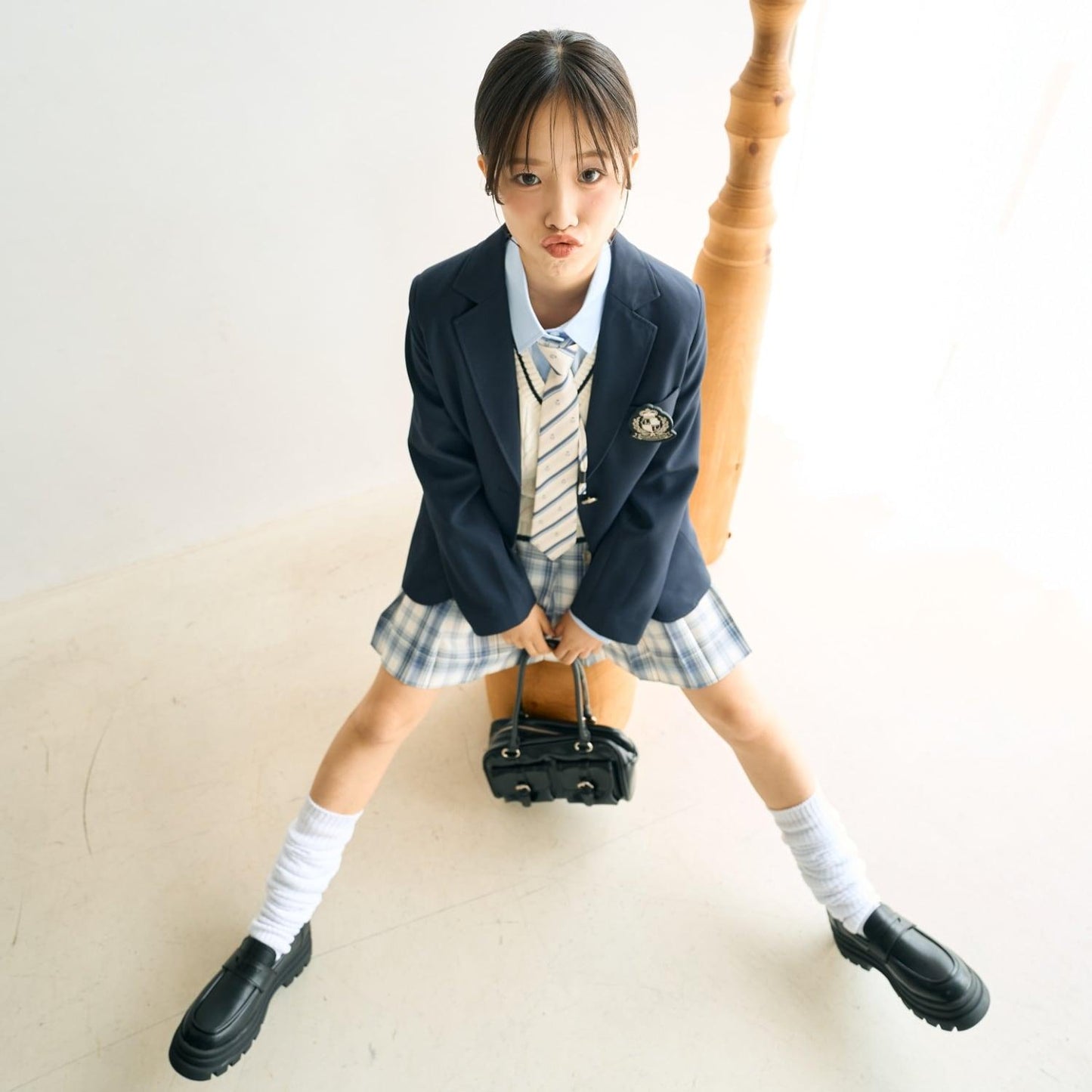 【畢業服・典禮】帶徽章西裝外套