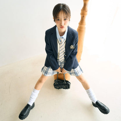 【畢業服・典禮】帶徽章西裝外套