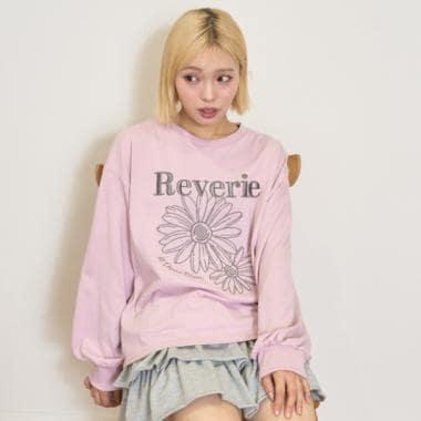 圖案拼接長袖T恤