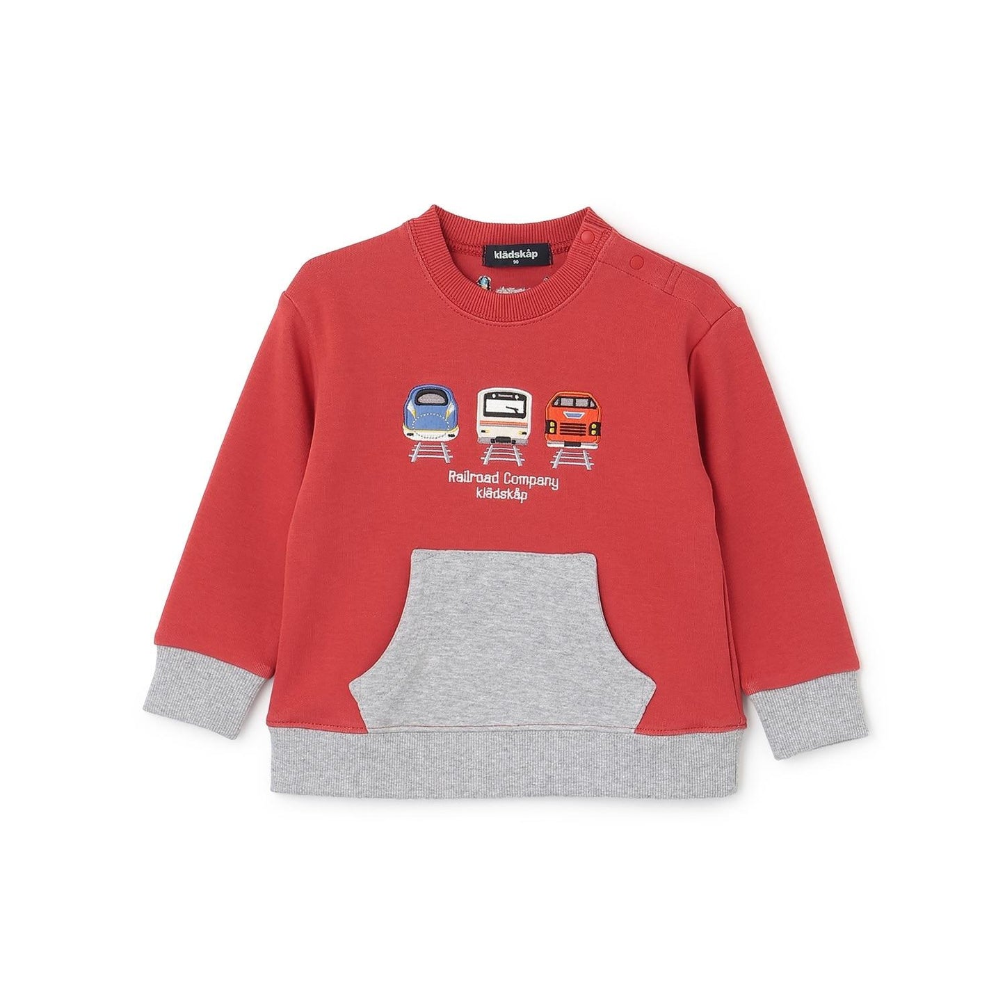 正面電車配色衛衣