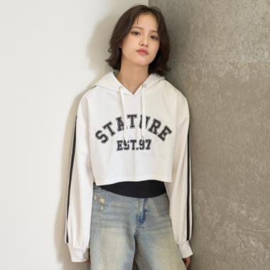 【LTXC/速幹】短款連帽衫內搭套裝