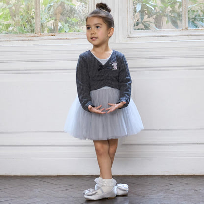 芭蕾風提花上衣