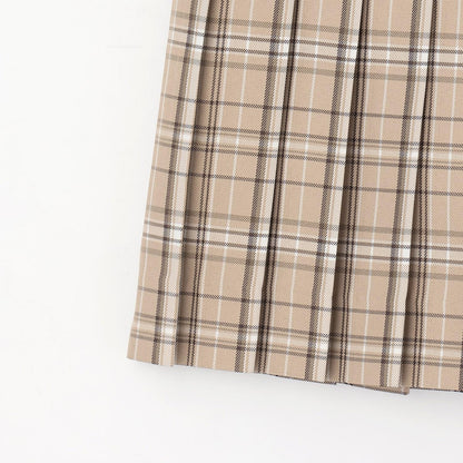 【畢業服・典禮】格紋百褶裙褲