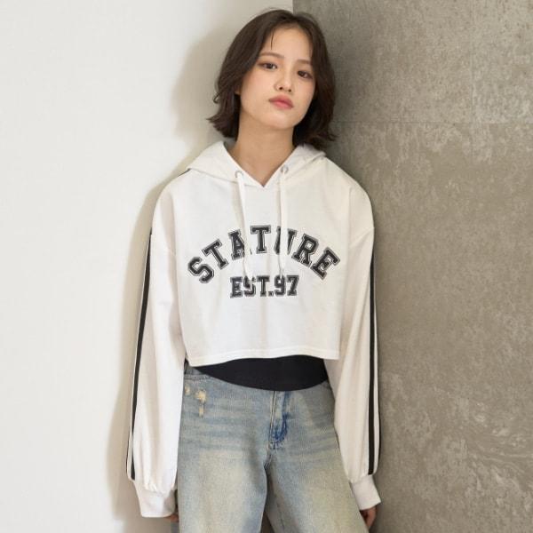 【LTXC/速幹】短款連帽衫內搭套裝