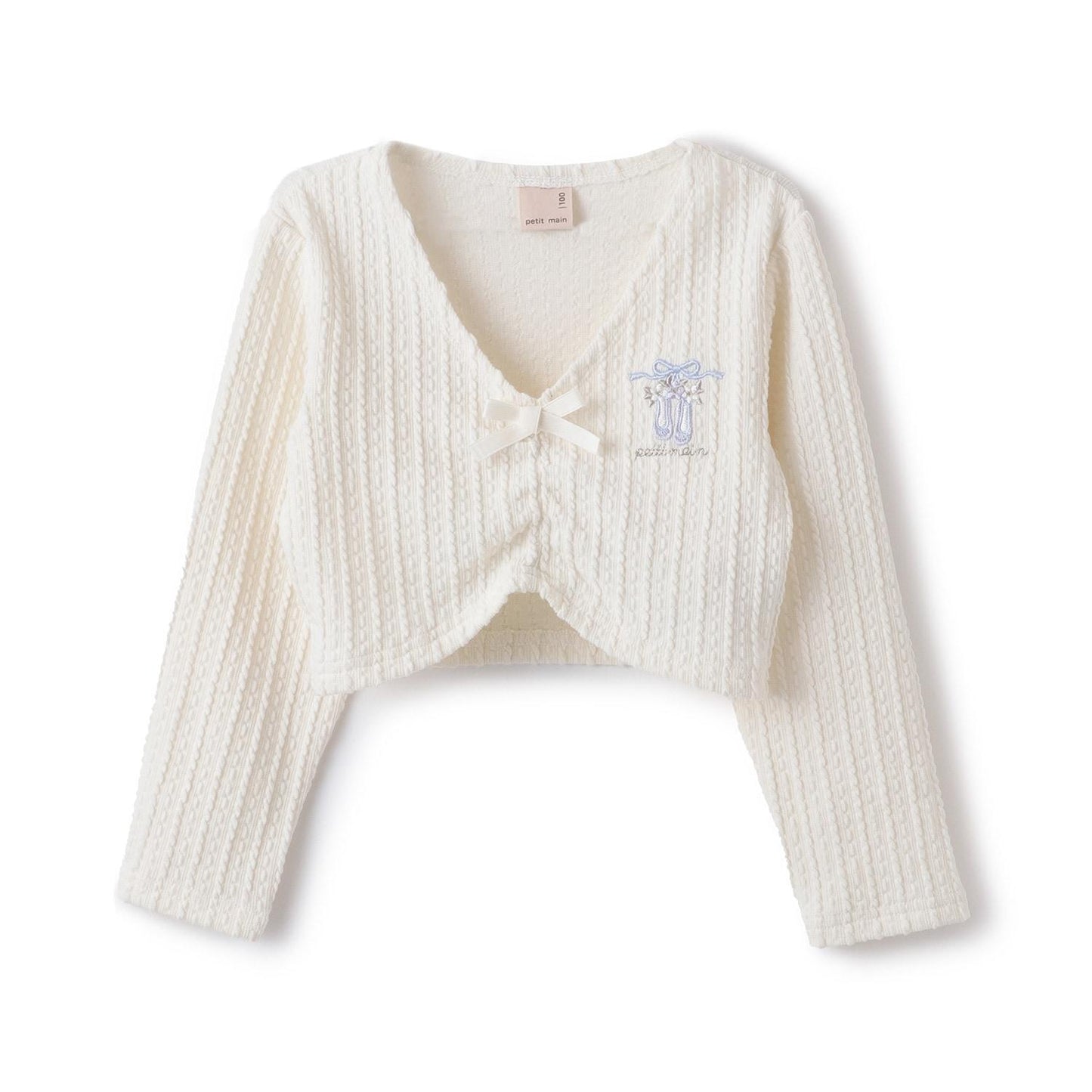 芭蕾風提花上衣