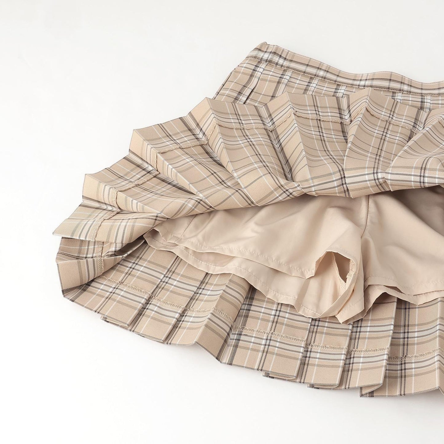 【畢業服・典禮】格紋百褶裙褲