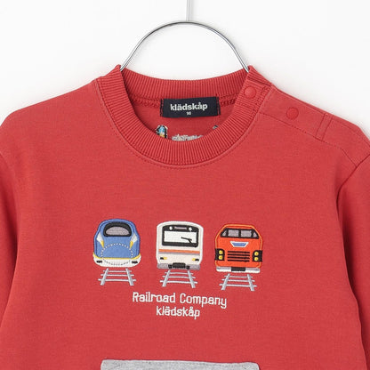 正面電車配色衛衣