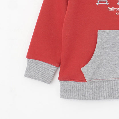 正面電車配色衛衣