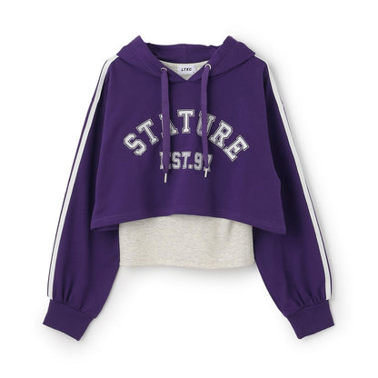 【LTXC/速幹】短款連帽衫內搭套裝