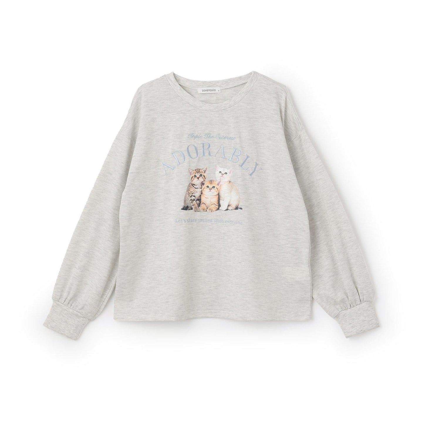 圖案拼接長袖T恤