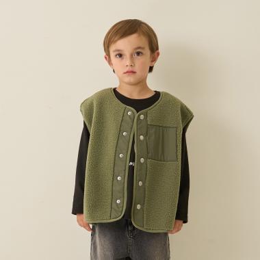 【組合自由系列】羊羔絨馬甲