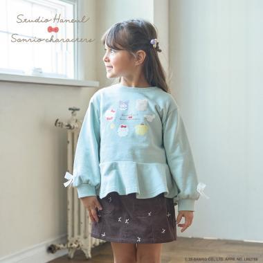 【スタジオハヌル×三麗鷗角色】荷葉邊廓形印花衛衣