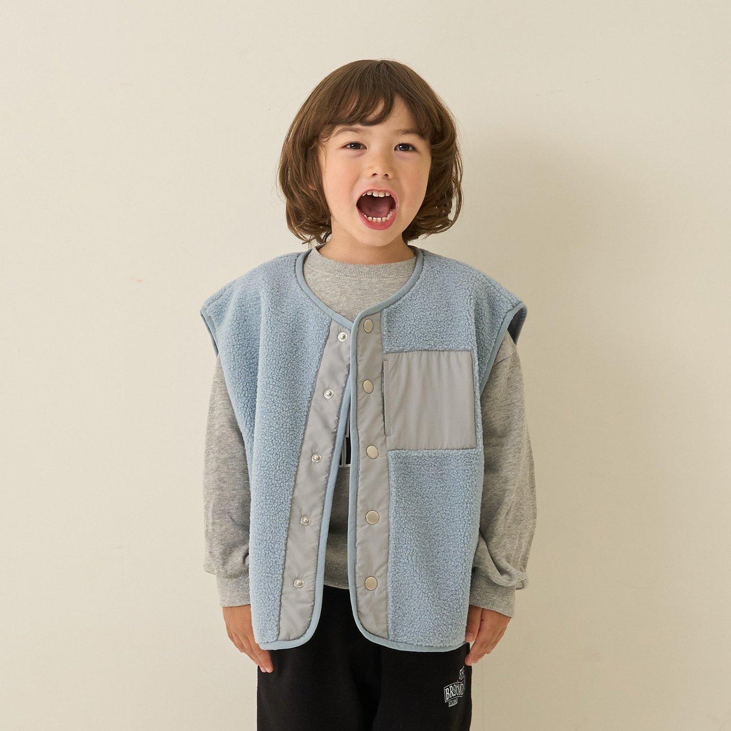 【組合自由系列】羊羔絨馬甲