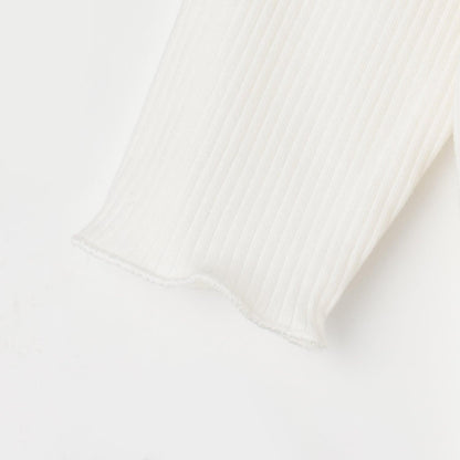 蝴蝶結刺繡連衣裙套裝