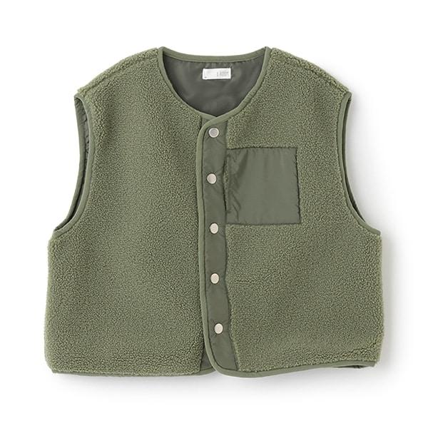 【組合自由系列】羊羔絨馬甲