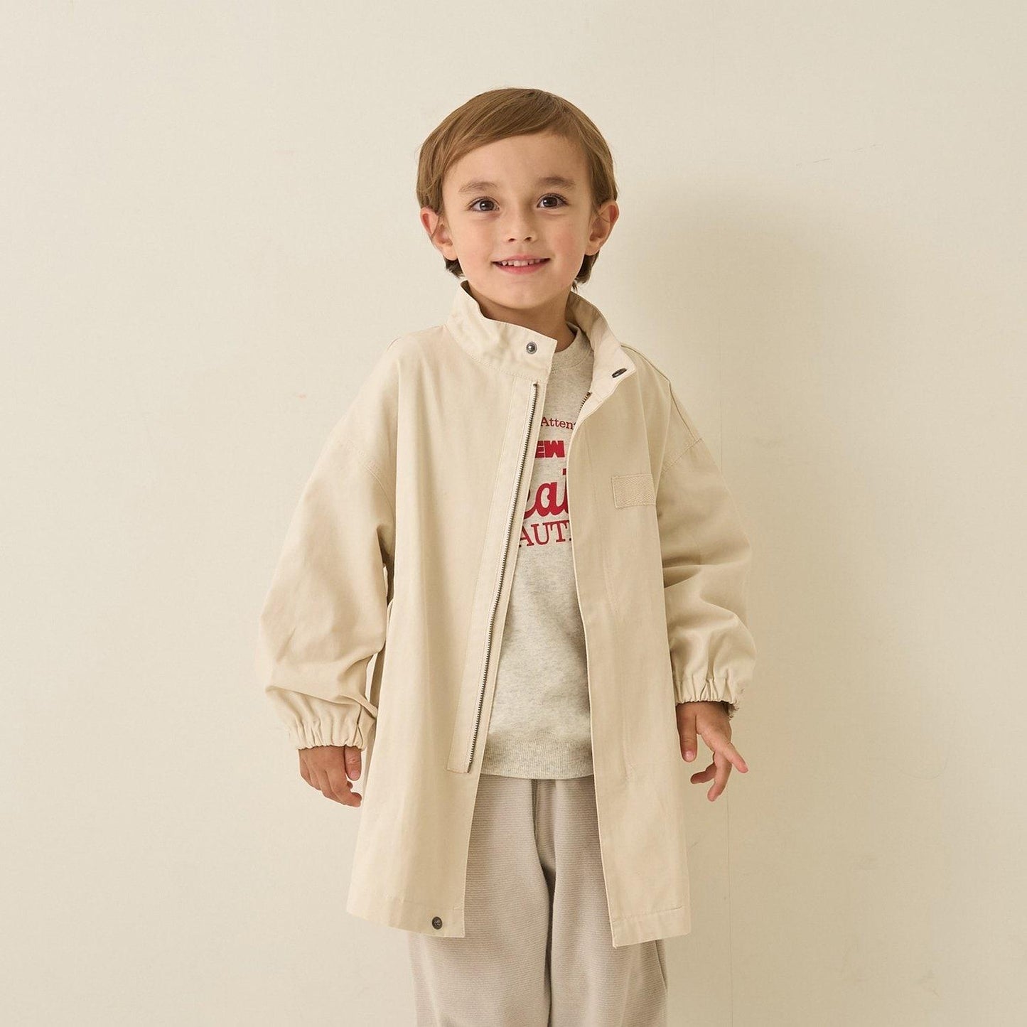 【組合自由系列】中長款派克大衣