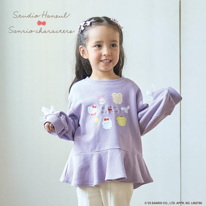 【スタジオハヌル×三麗鷗角色】荷葉邊廓形印花衛衣