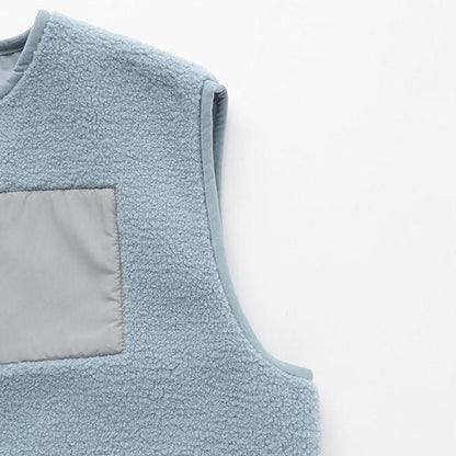 【組合自由系列】羊羔絨馬甲