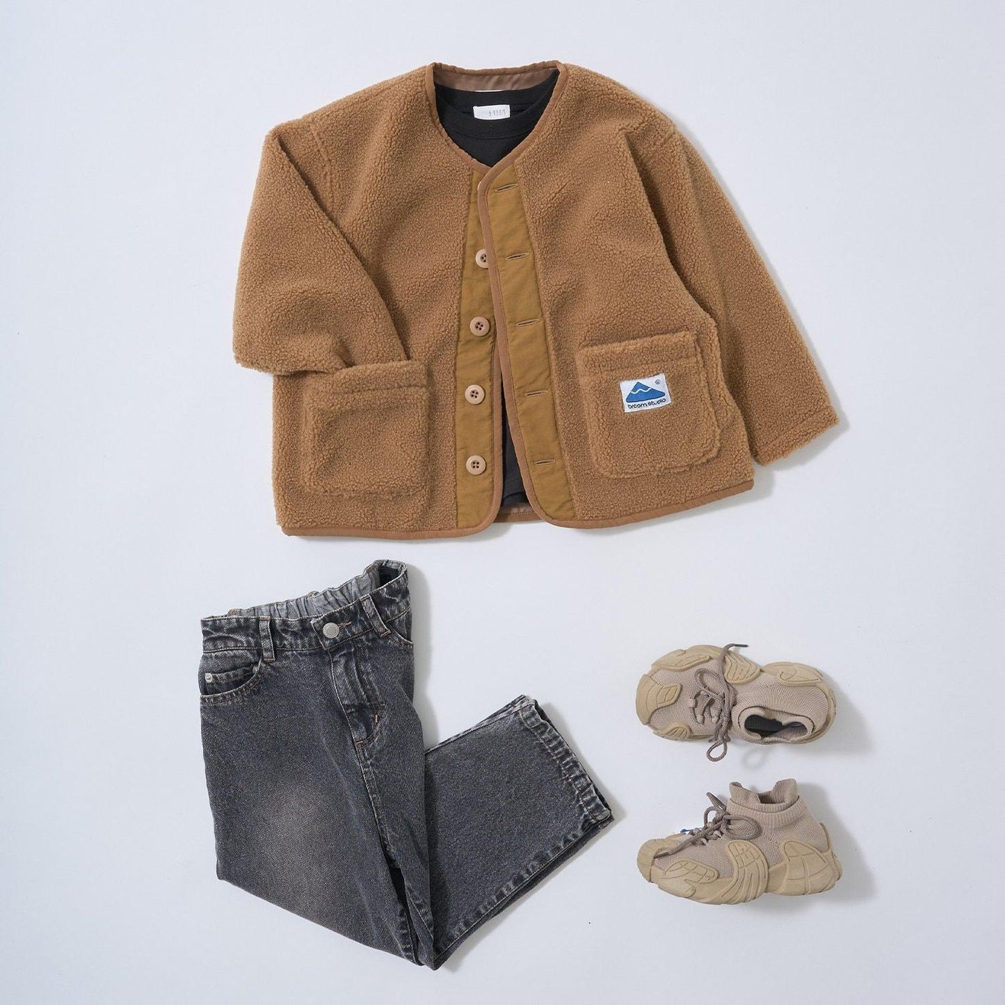 【組合自由系列】羊羔絨飛行夾克