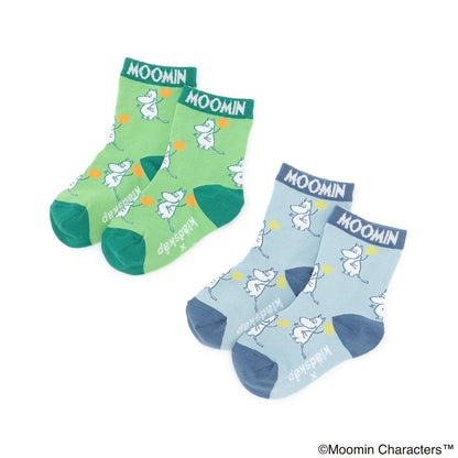 《姆明》圖案短襪