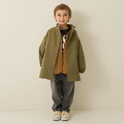 【組合自由系列】中長款派克大衣