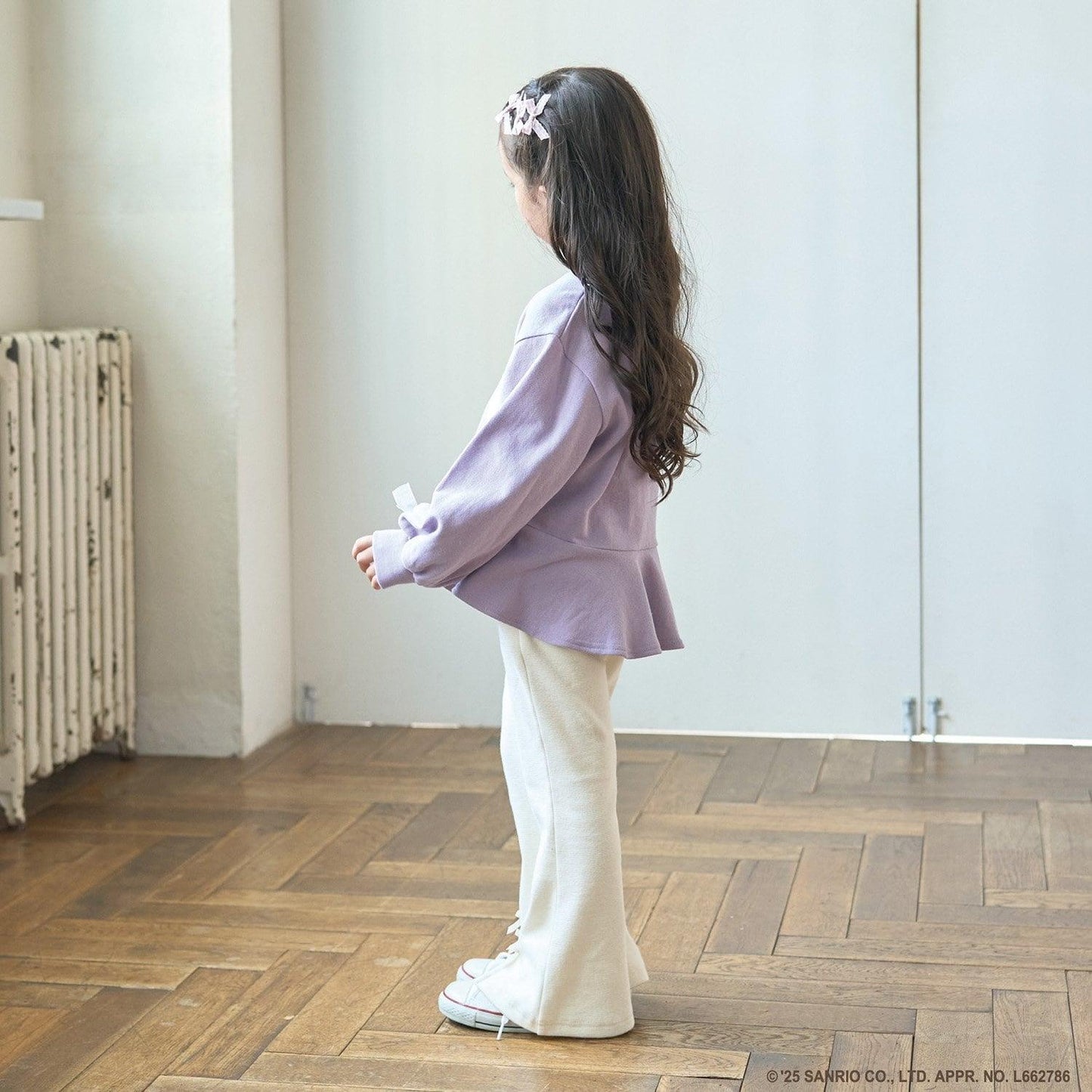 【スタジオハヌル×三麗鷗角色】荷葉邊廓形印花衛衣