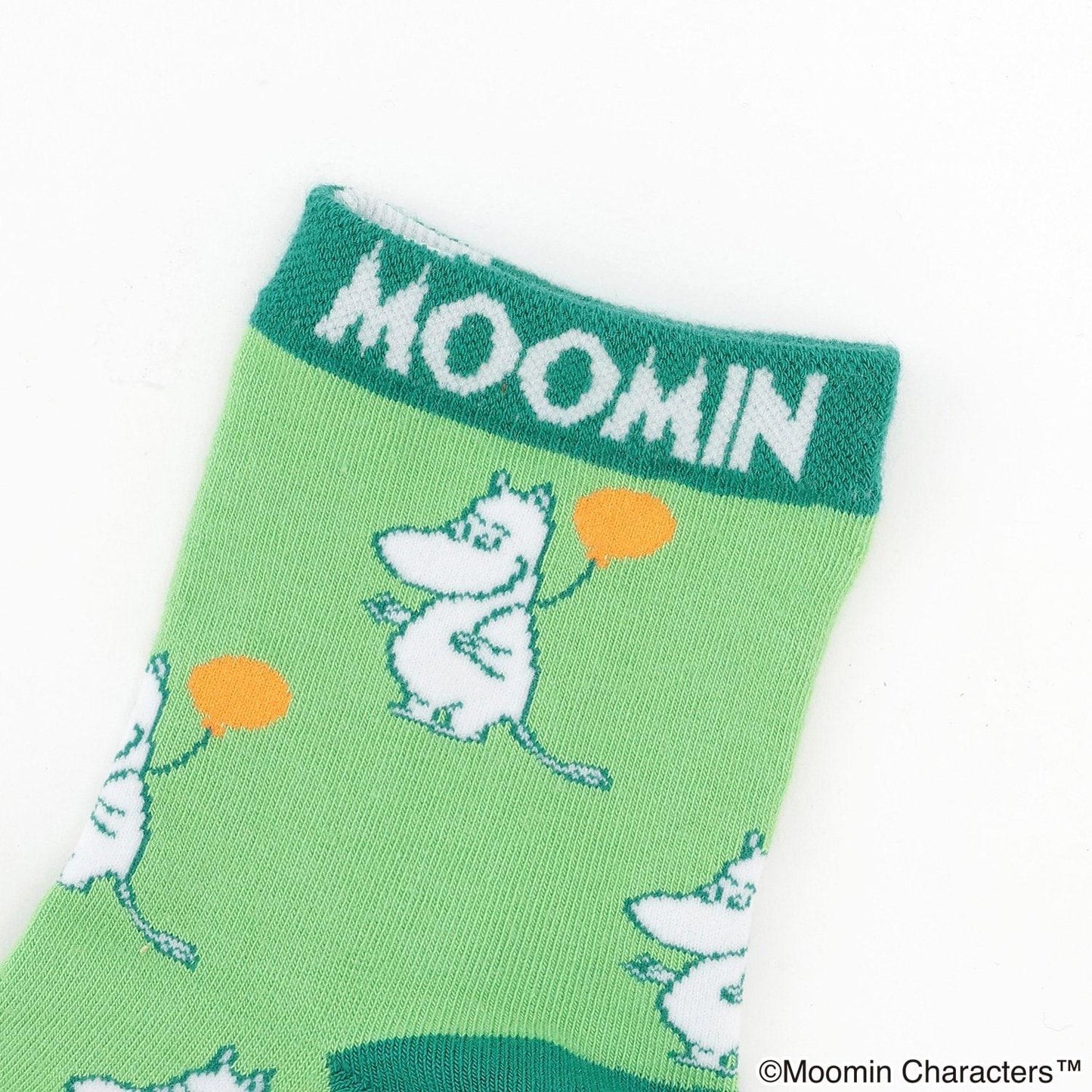 《姆明》圖案短襪