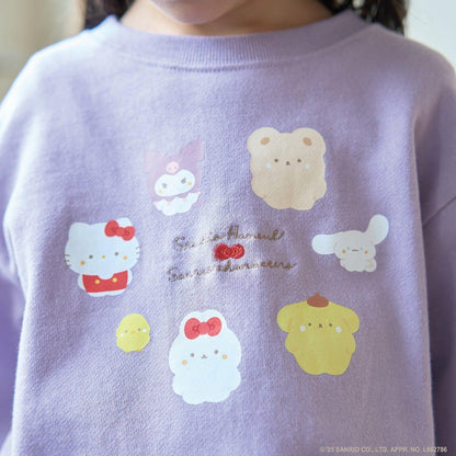 【スタジオハヌル×三麗鷗角色】荷葉邊廓形印花衛衣