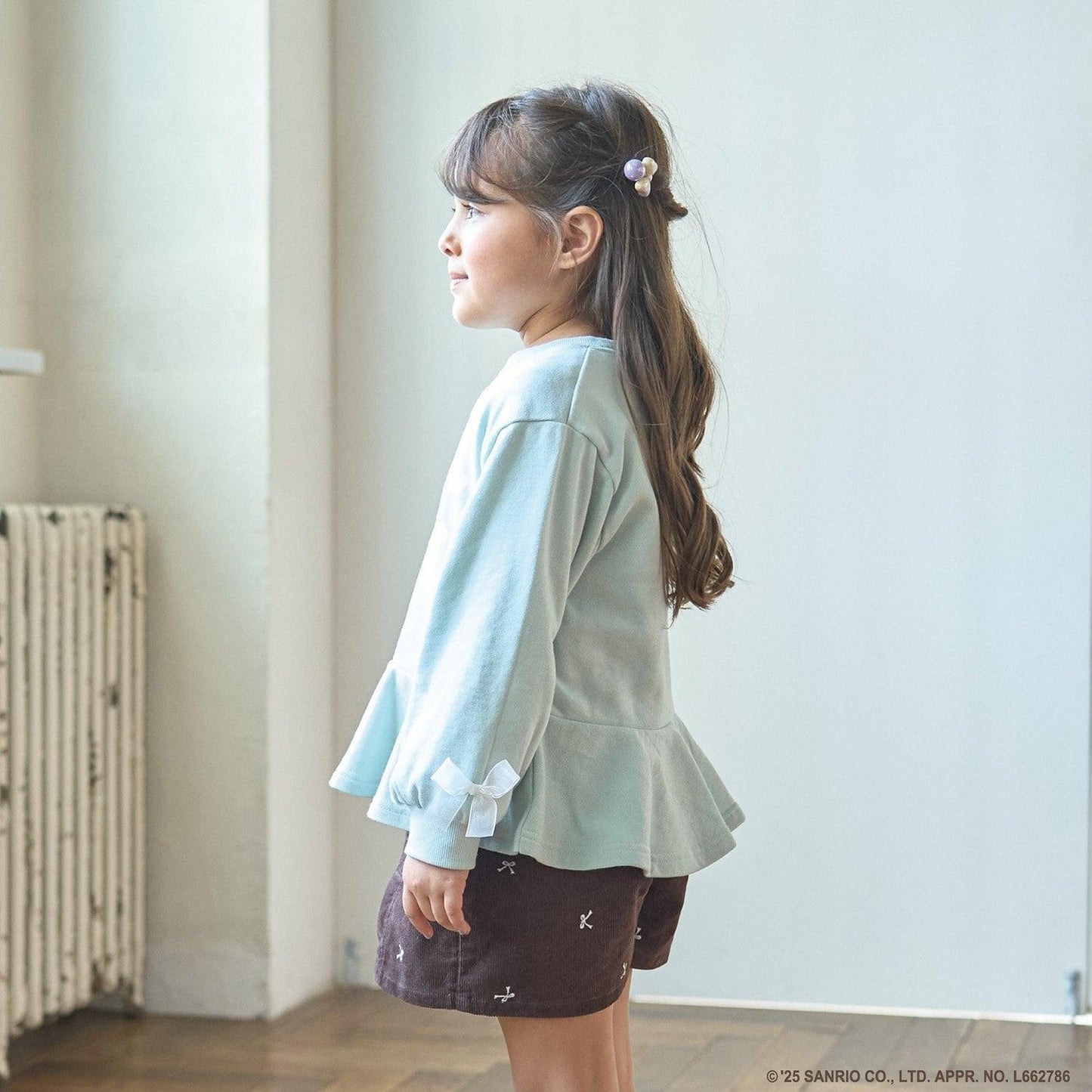 【スタジオハヌル×三麗鷗角色】荷葉邊廓形印花衛衣