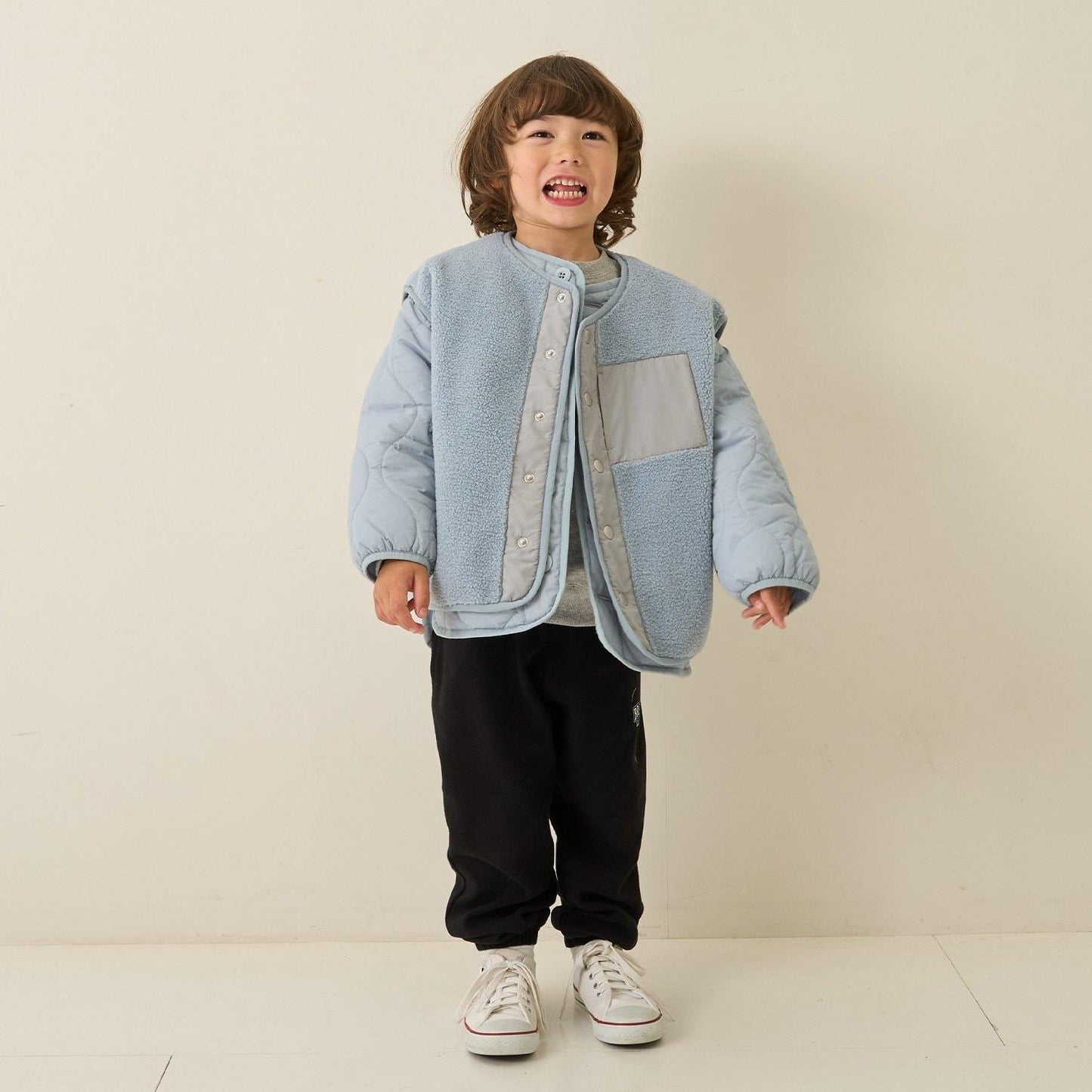 【組合自由系列】羊羔絨馬甲